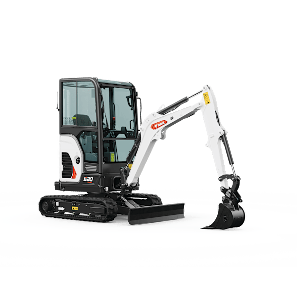 Mini Escavadeira Bobcat com Perfuratriz em Curitiba